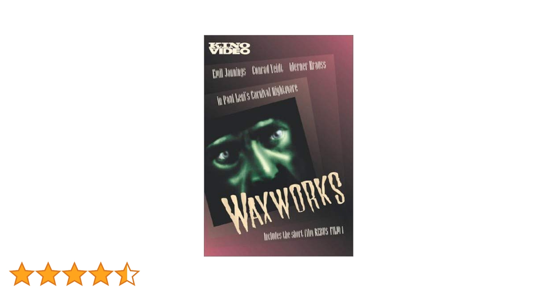 Amazon.co.jp: WAXWORKS : DVD